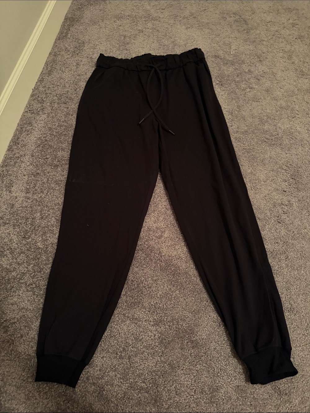 lululemon Womens Black Jogger Pants